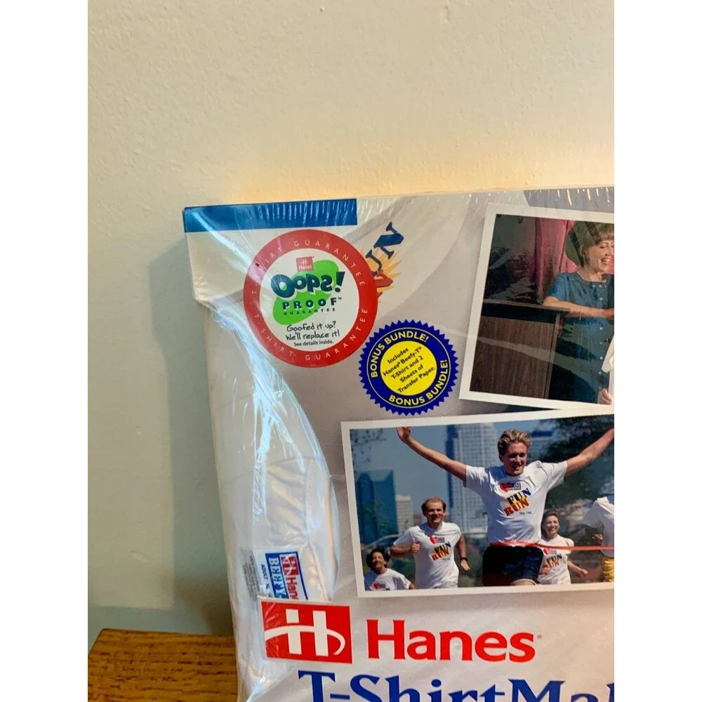 Vintage Hanes T-Shirt Maker & More PC CD-ROM / T Shirt Design Kit NEW
